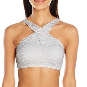 Vince Camuto high neck bikini top